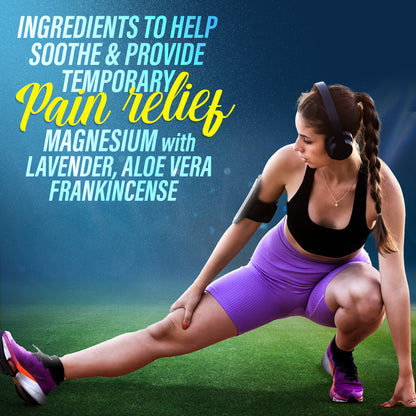 Magnesium Oil Spray for Muscle Relief & Soothing Aches - Quick Absorbing- 2Oz